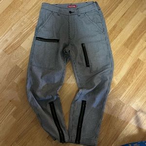 FW17 Supreme houndstooth flight pants - 30 MENS